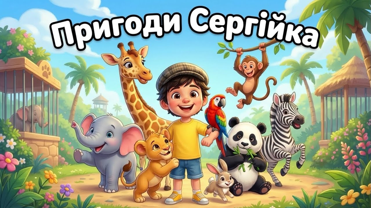 Пригоди Сергійка | Збірка добрих мультиків для дітей 