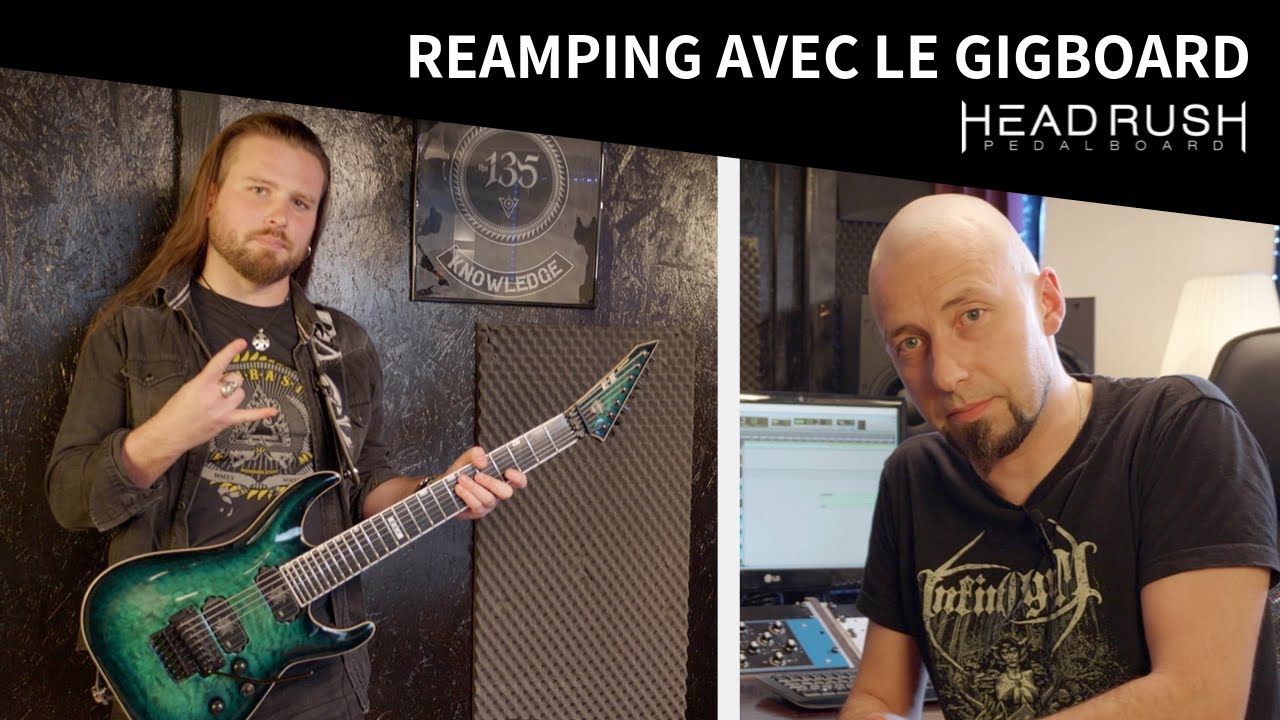 Headrush GIGBOARD - Le reamping avec Nils Courbaron et le studio VAMACARA (vid&eacute;o de La Boite Noire)