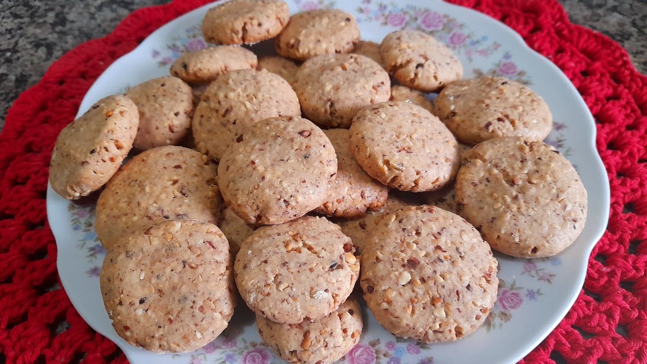 Biscoitinho de Amendoim Facil é crocante ❤