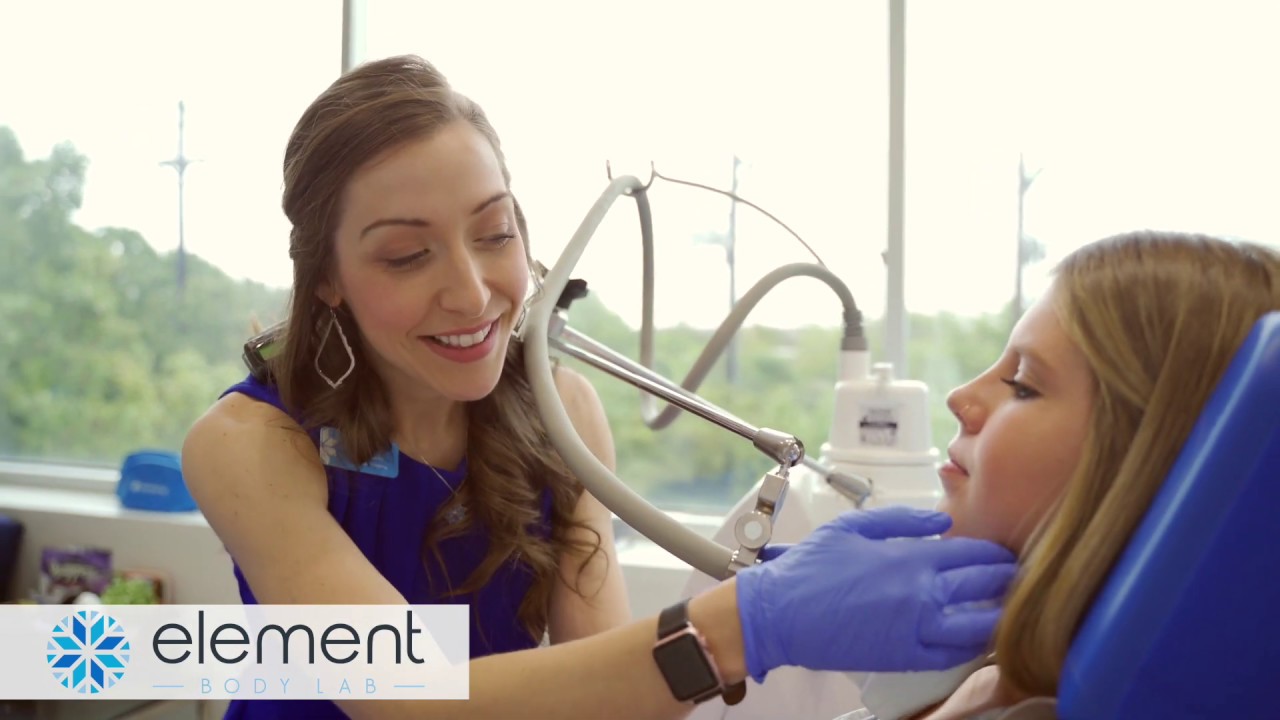 CoolSculpting Double Chin Treatment with The Dallas CoolSculpting Experts at Element Body Lab ❄️
