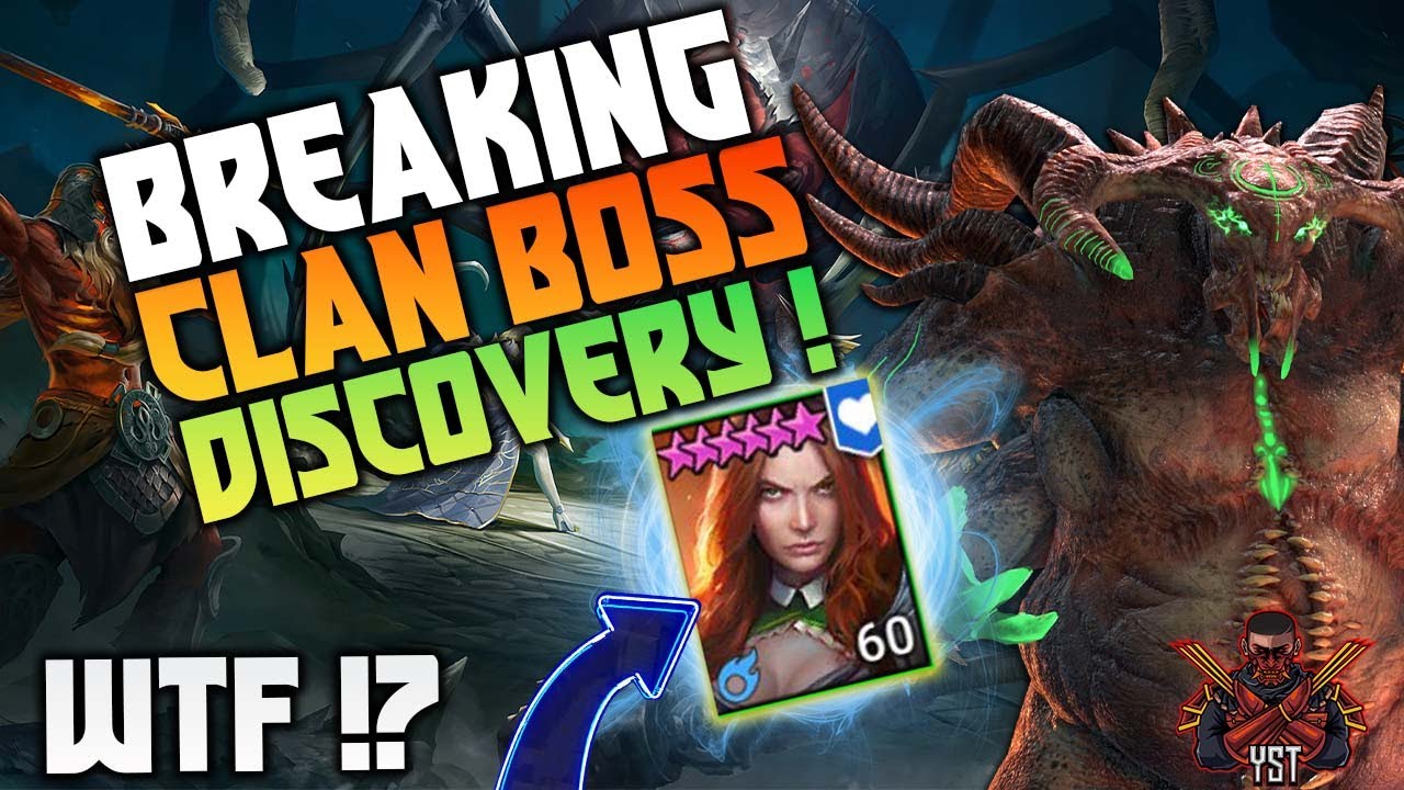 «ШОКИРУЮЩЕЕ» ОТКРЫТИЕ БОССОВ КЛАНОВ!? | ВАМ НУЖНО ЭТО УВИДЕТЬ! | Raid Shadow Legends
