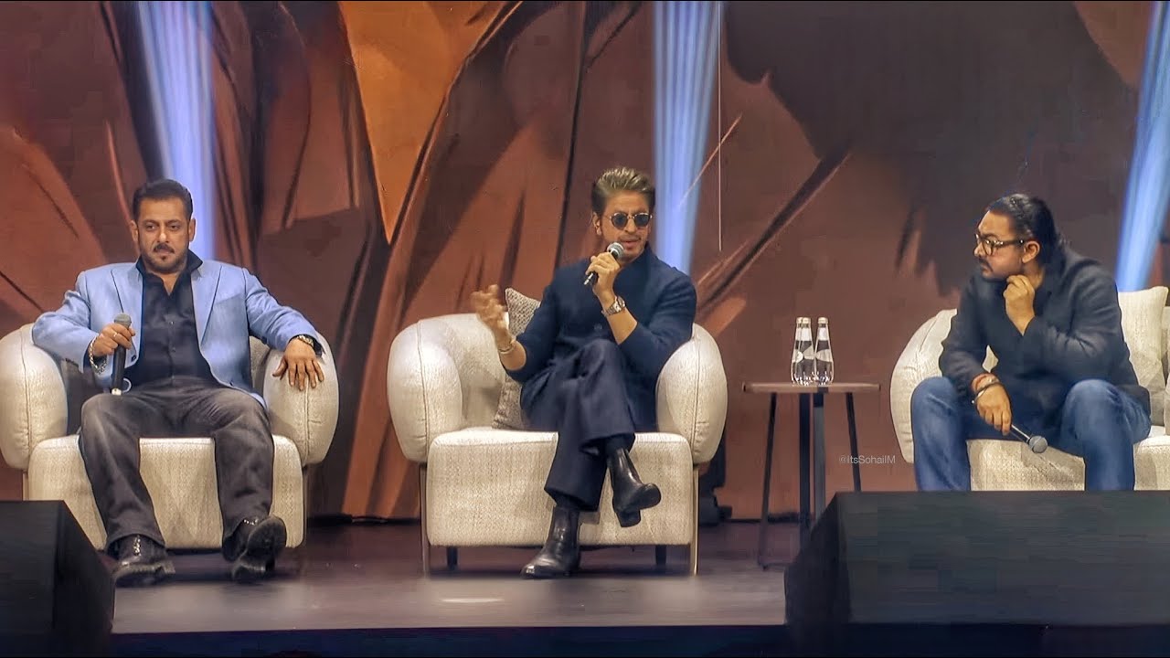 Salman Khan, SRK & Aamir Khan At Joy Awards In Riyadh Saudi Arabia Grand Entry🔥