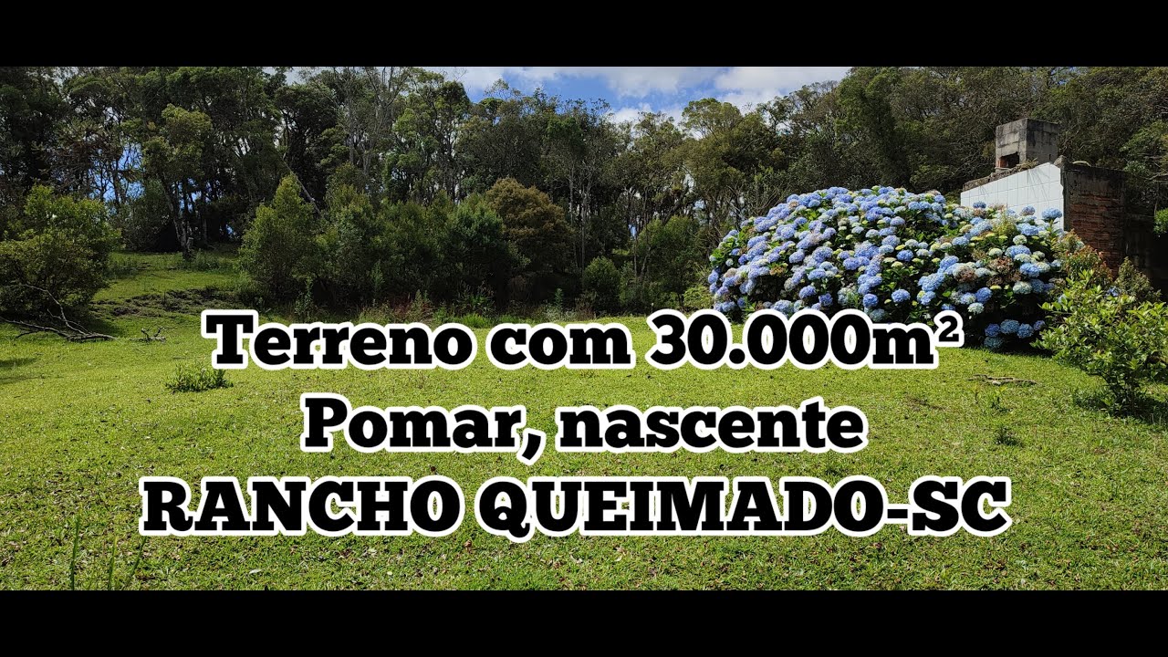 Terreno, sitio, urbano e rural pertinho da cidade em Rancho Queimado- SC. 3 hectares...