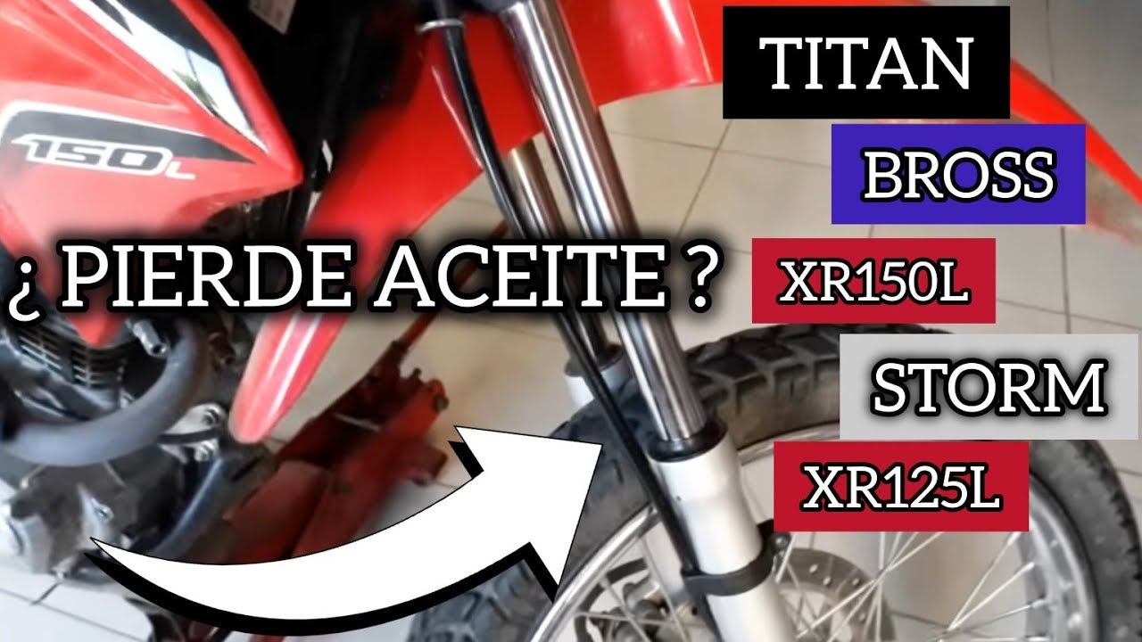 Cambiar reten de suspensión honda Xr 150 125 190 bross change honda suspension seals xr 150