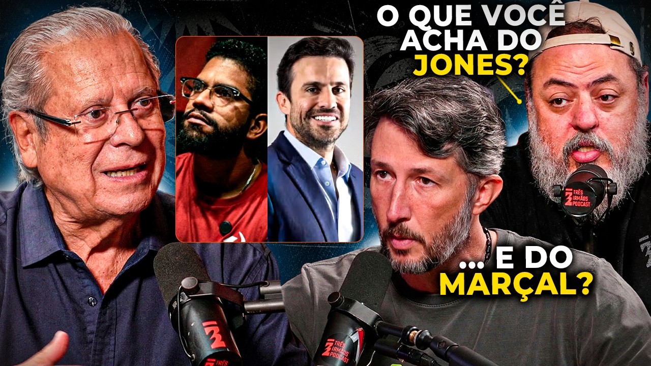 JOSÉ DIRCEU RASGA O VERBO JONES MANOEL e PABLO MARÇAL