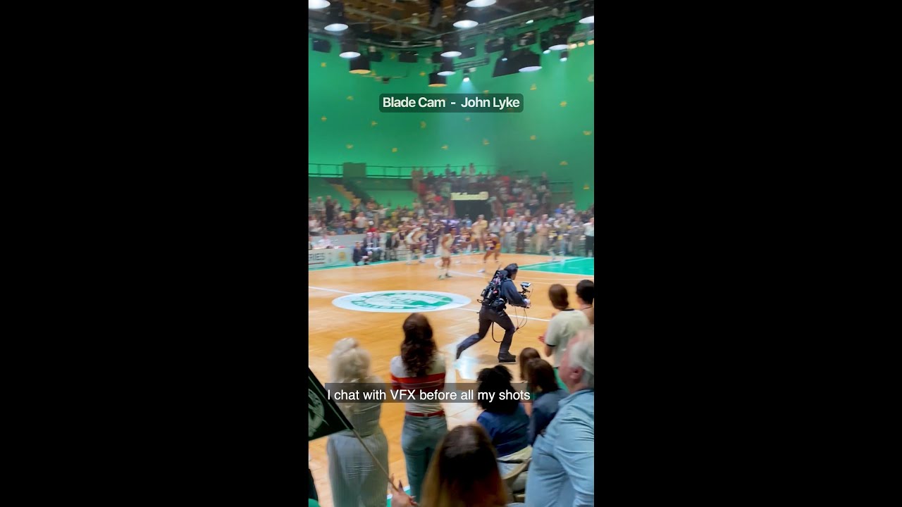 Behind the Scenes VFX breakdown  of HBO's Winning Time with rollerblade camera operator John Lyke