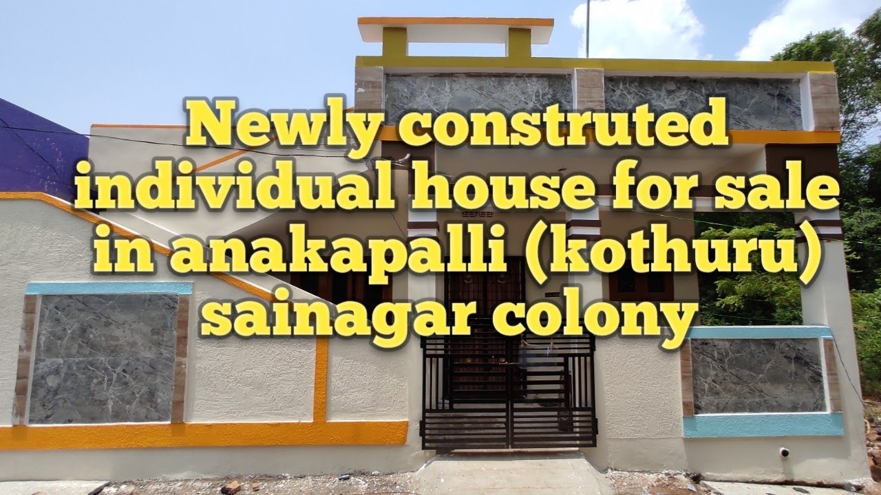 (Soldout)Newly constructed individual house Anakapalli (Kothuru) sai nagar