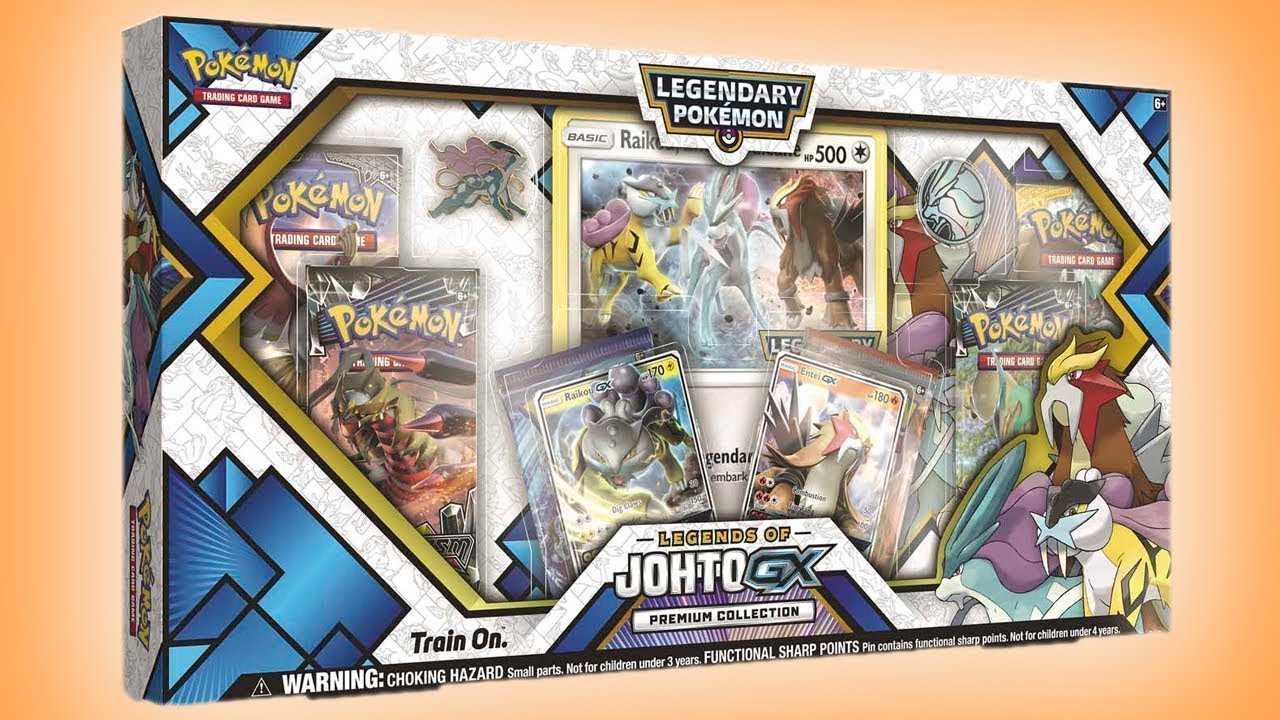 Legends of Johto GX Premium Collection Boxes