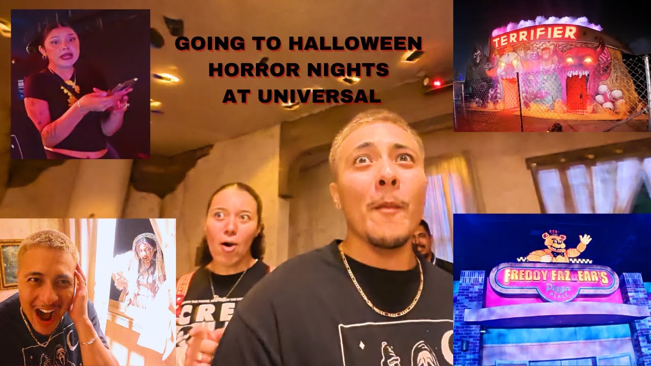 We went to Halloween Horror Nights! *scarily fun 😭*