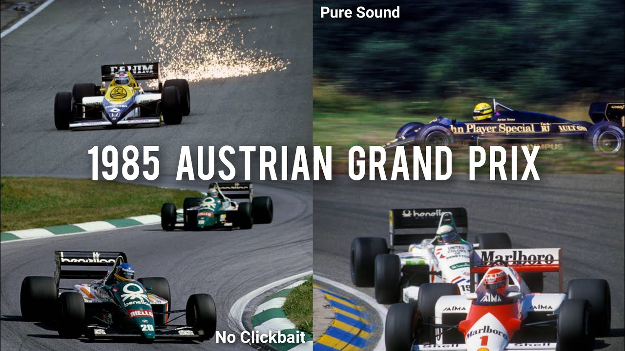 1985 Austrian Grand Prix Pure Sound