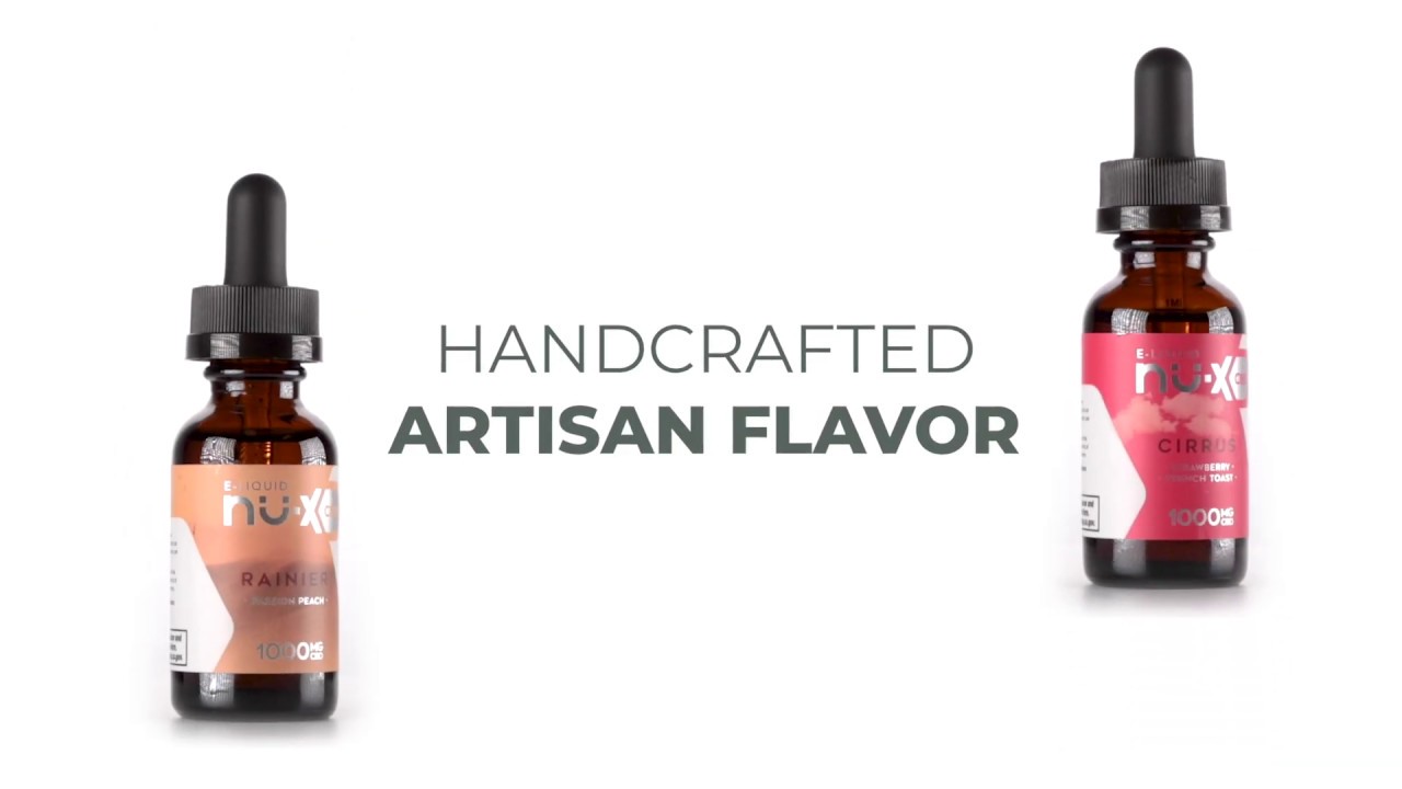 CBD E-liquid by nu-x&reg;. Enjoy a Pure CBD Vape Juice Product Experience
