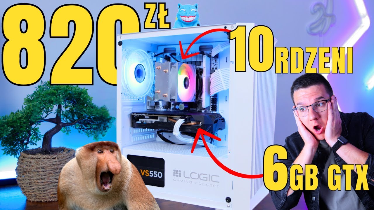 ZBUDOWAŁEM BIAŁEGO PC z Xeonem za 800zł 💰