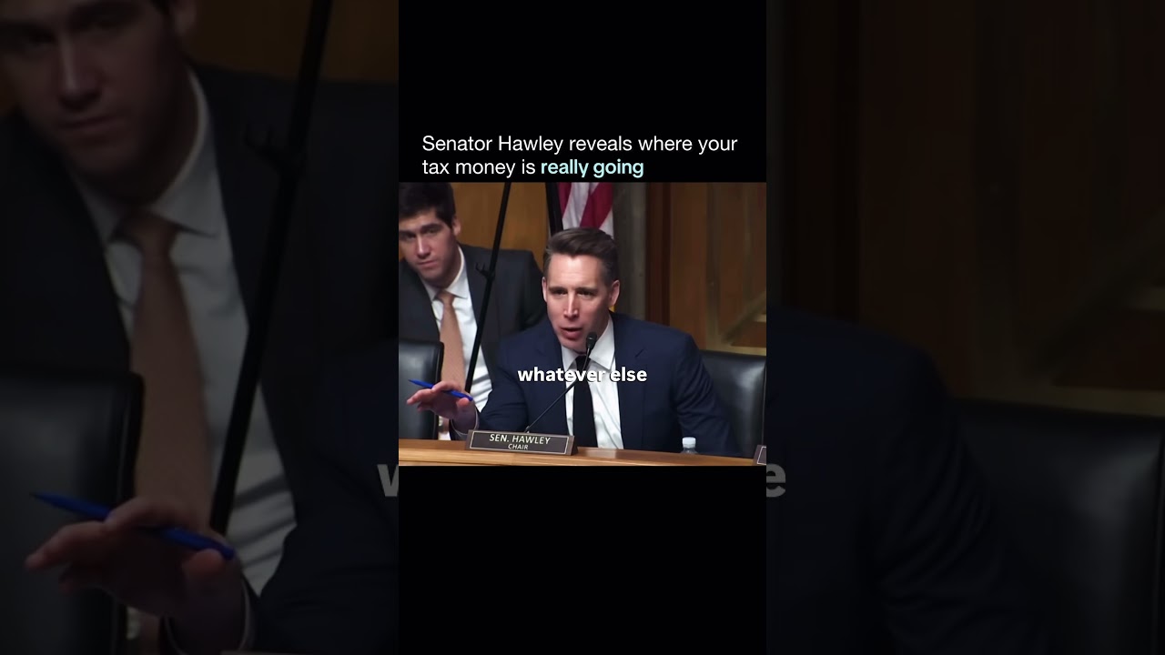 Josh Hawley Questions Where Billions in Taxpayer Dollars Went  #uspolitics