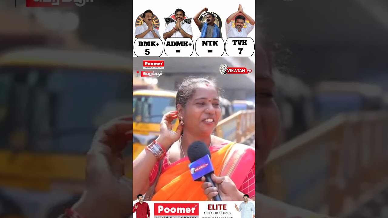 பெரம்பூர்: Will Vijay win? விஜய் வெல்வாரா? | #Shorts | IPS on Road #30
