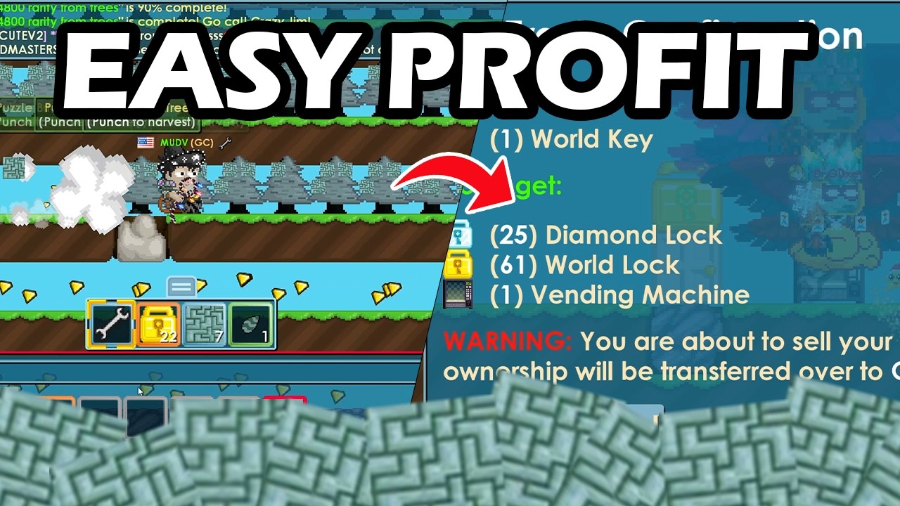 EASY PROFIT!!! | GROWTOPIA PROFIT 2026