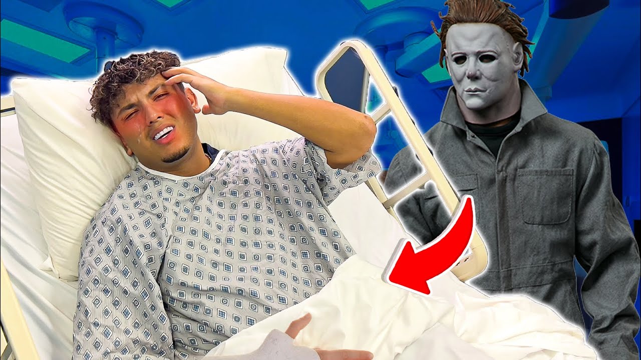 Fighting off Micheal Myers At Our Gym!!