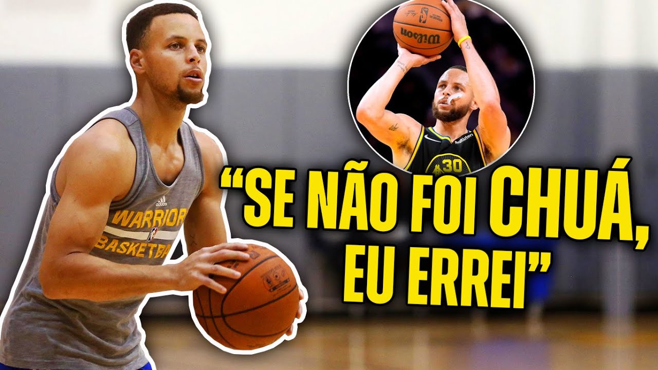 A FORMA COMO STEPHEN CURRY TREINA PARA AS FINAIS DA NBA É BIZARRA!!!