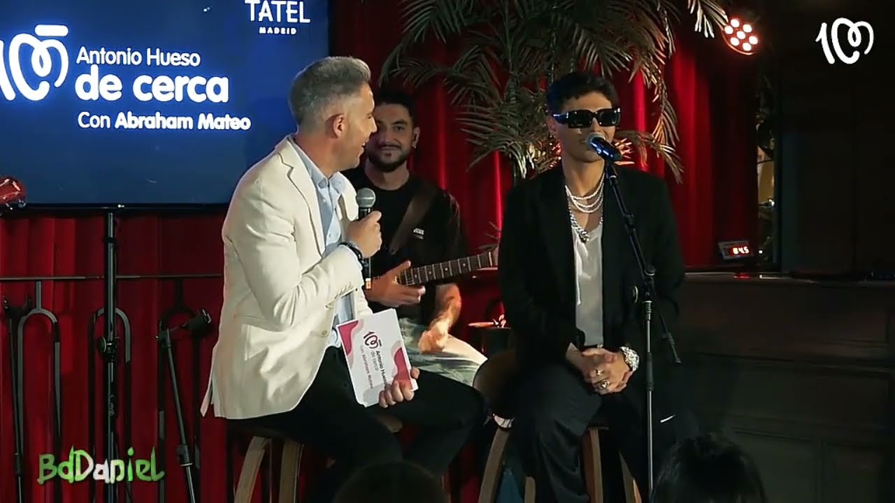 Entrevista + Loco Enamorado (Live) Antonio Hueso de cerca con Abraham Mateo