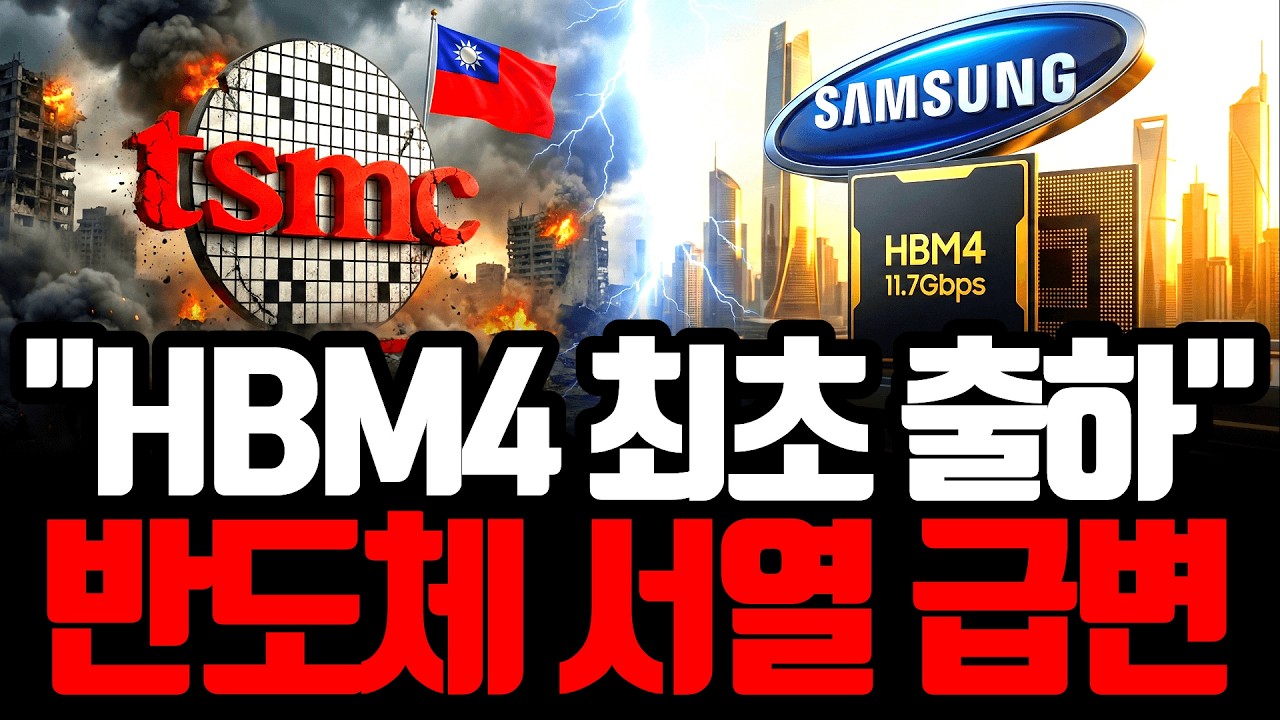 삼성, 기어이 일 냈다 | 전 세계 반도체 서열이 완전히 뒤집히는 결정적 이유