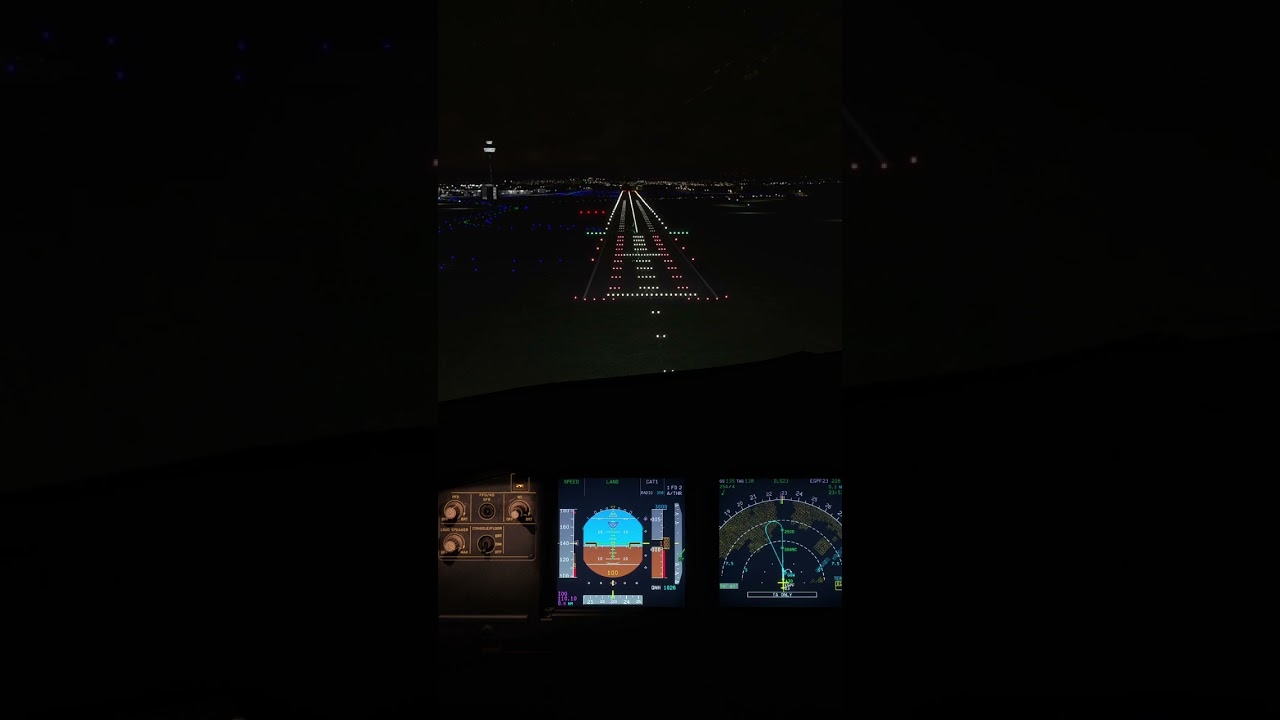 British Airways landing in Glasgow | BAW768 | EGLL-EGPF | MSFS 2020