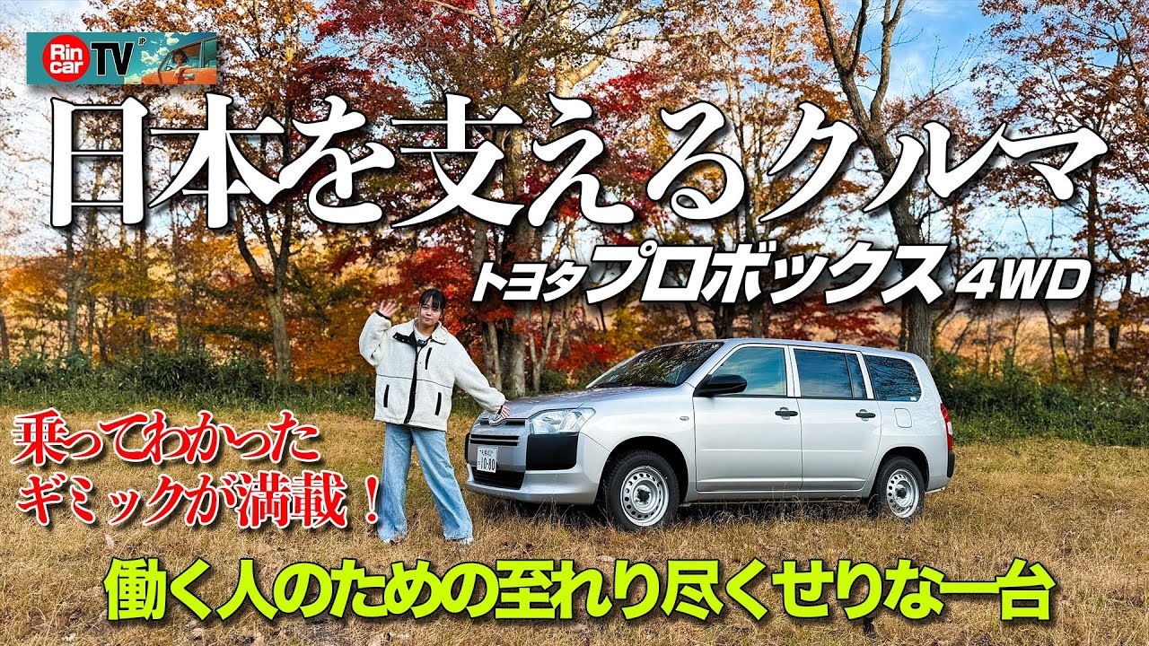 【日本のはたらくくるま】プロボックスに乗った！