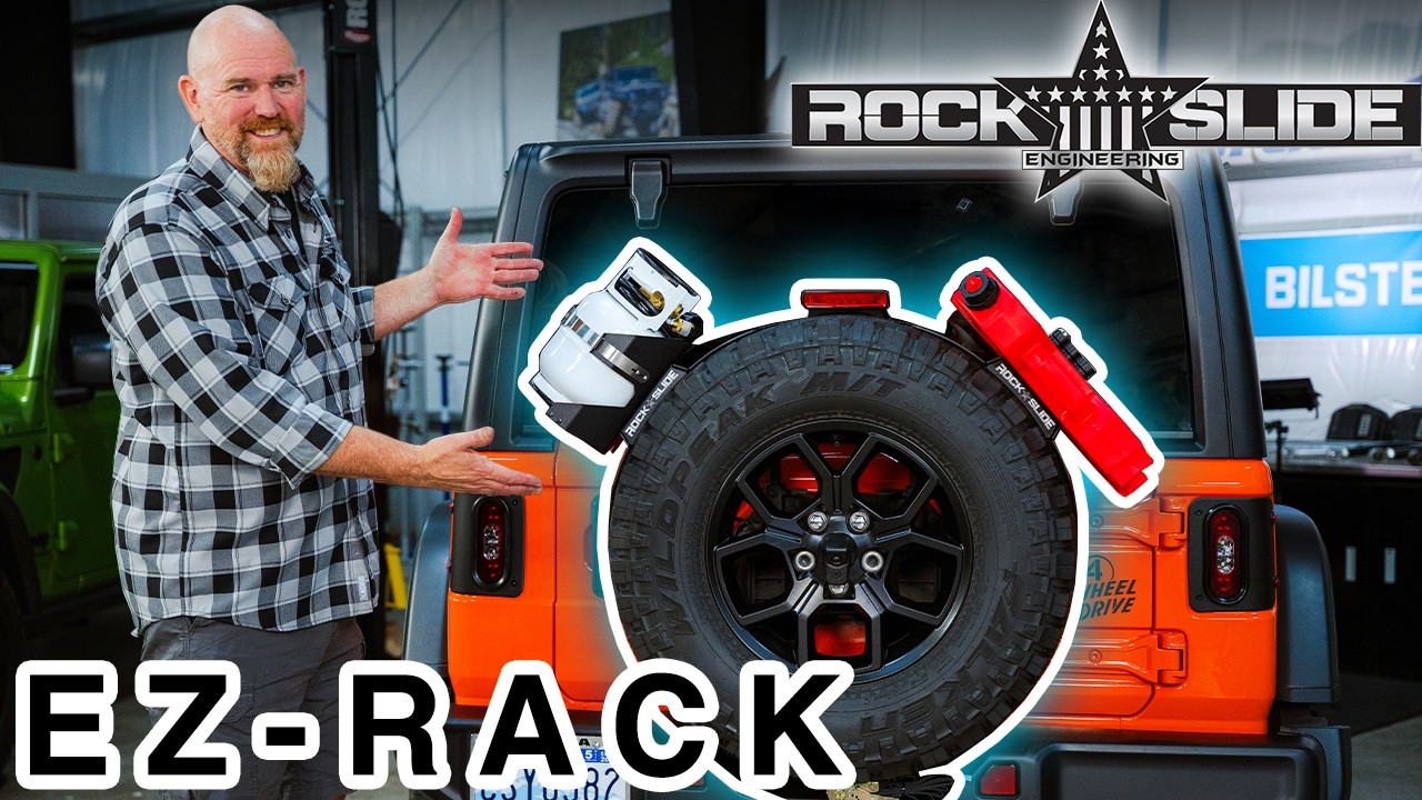 Rock Slide Engineering EZ Rack Rotopax & Propane Mount