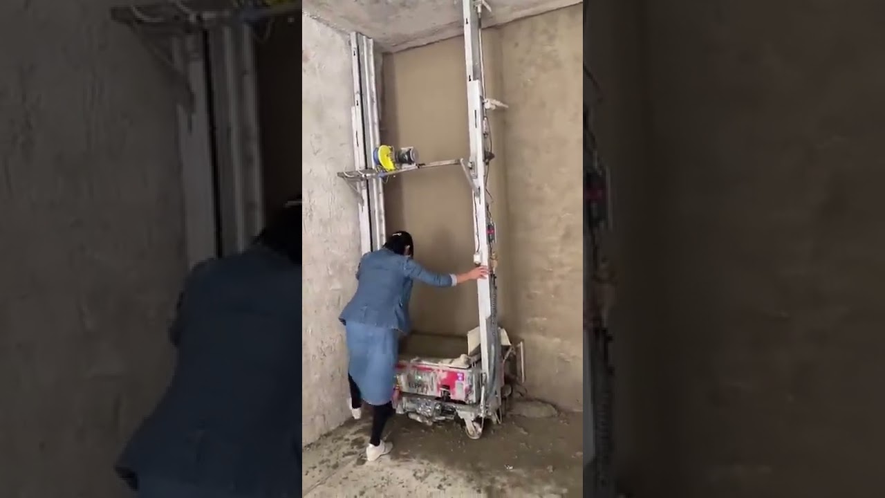 Extreme Fast Concrete Paving Machine & DIY #SHORTS