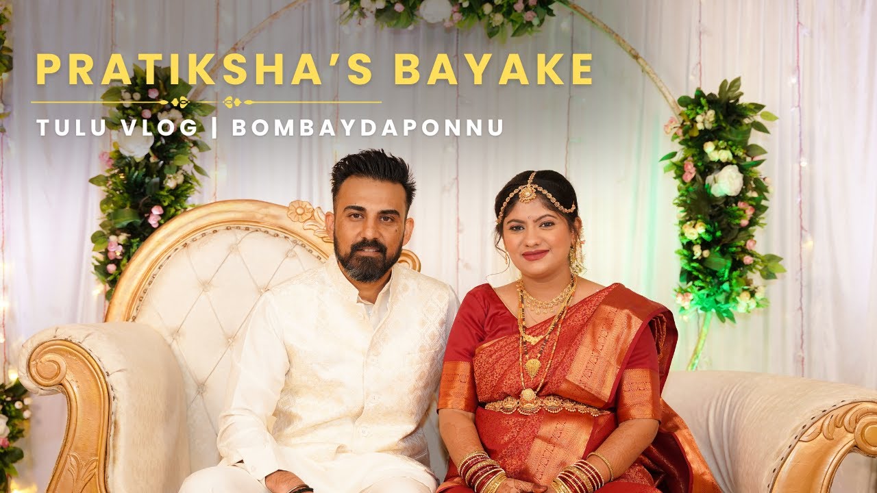 Pratiksha's Bayake - Manglorean Baby Shower In Mumbai | Tulu Vlog | Bombaydaponnu