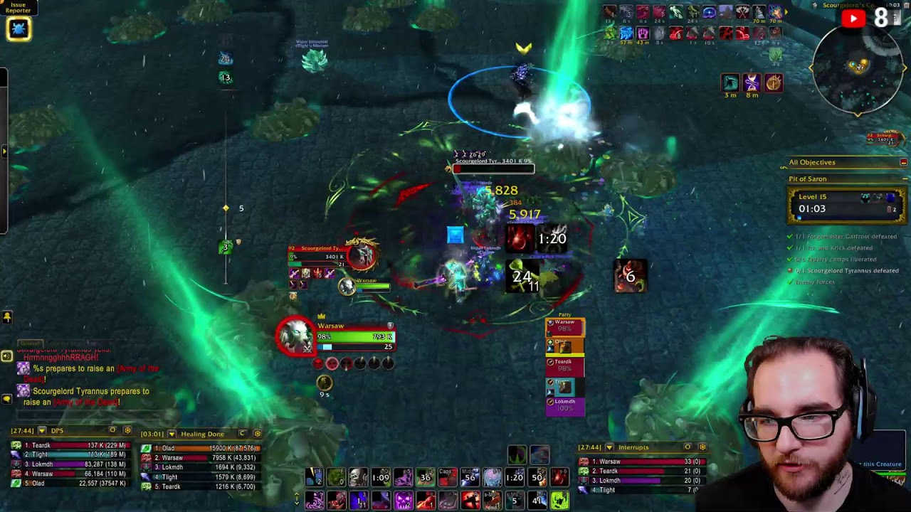 Blood DK Mythic+ Pugging in the Midnight Beta | WoW Tank POV