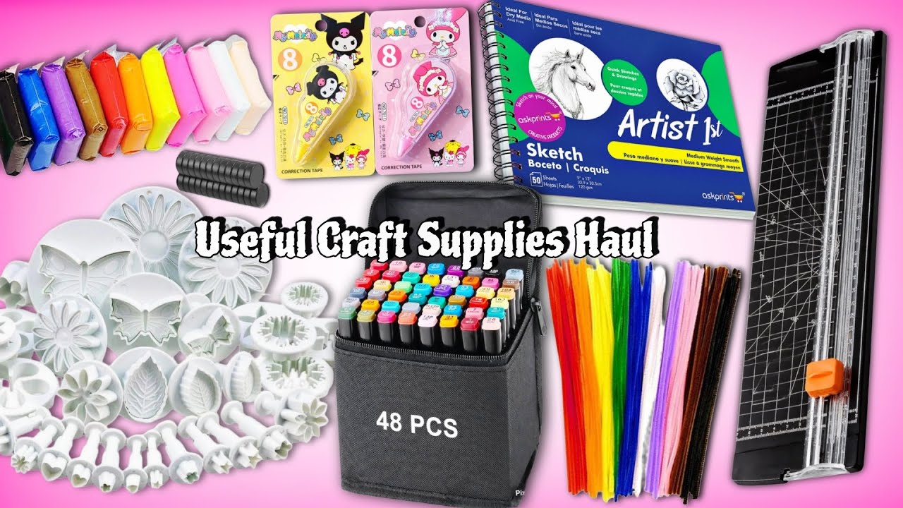 Meesho Useful Craft Supplies Haul 🛍️ |Must Buy For Crafters & Students!