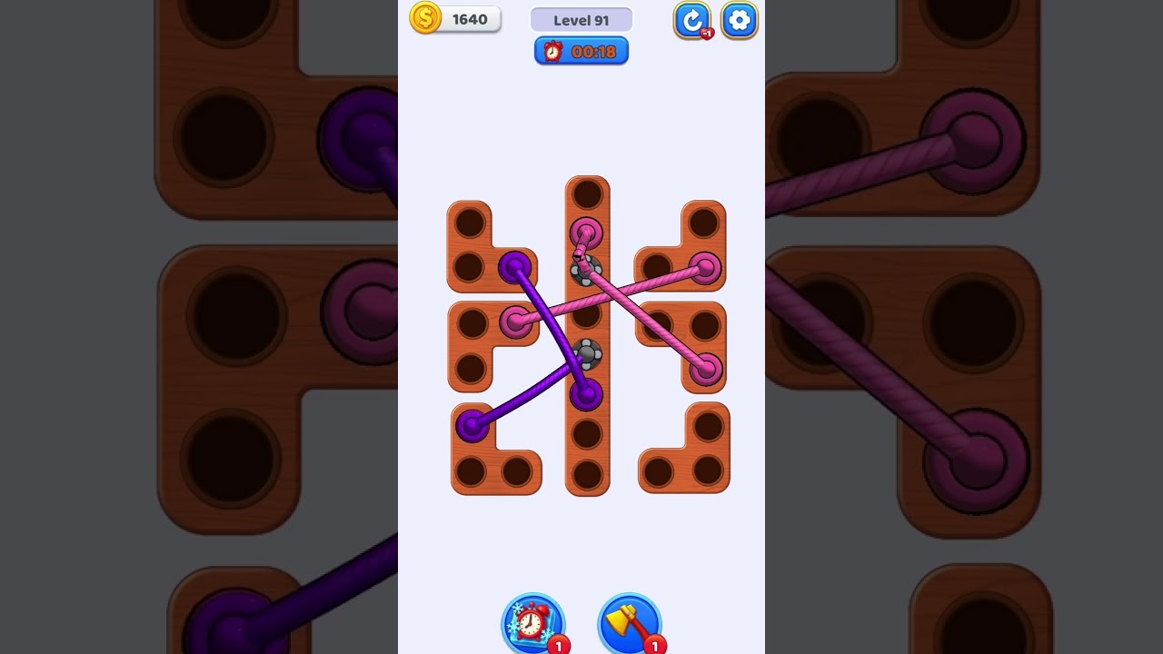 Rope Escape Master Solution Walkthrogh Level 91-95