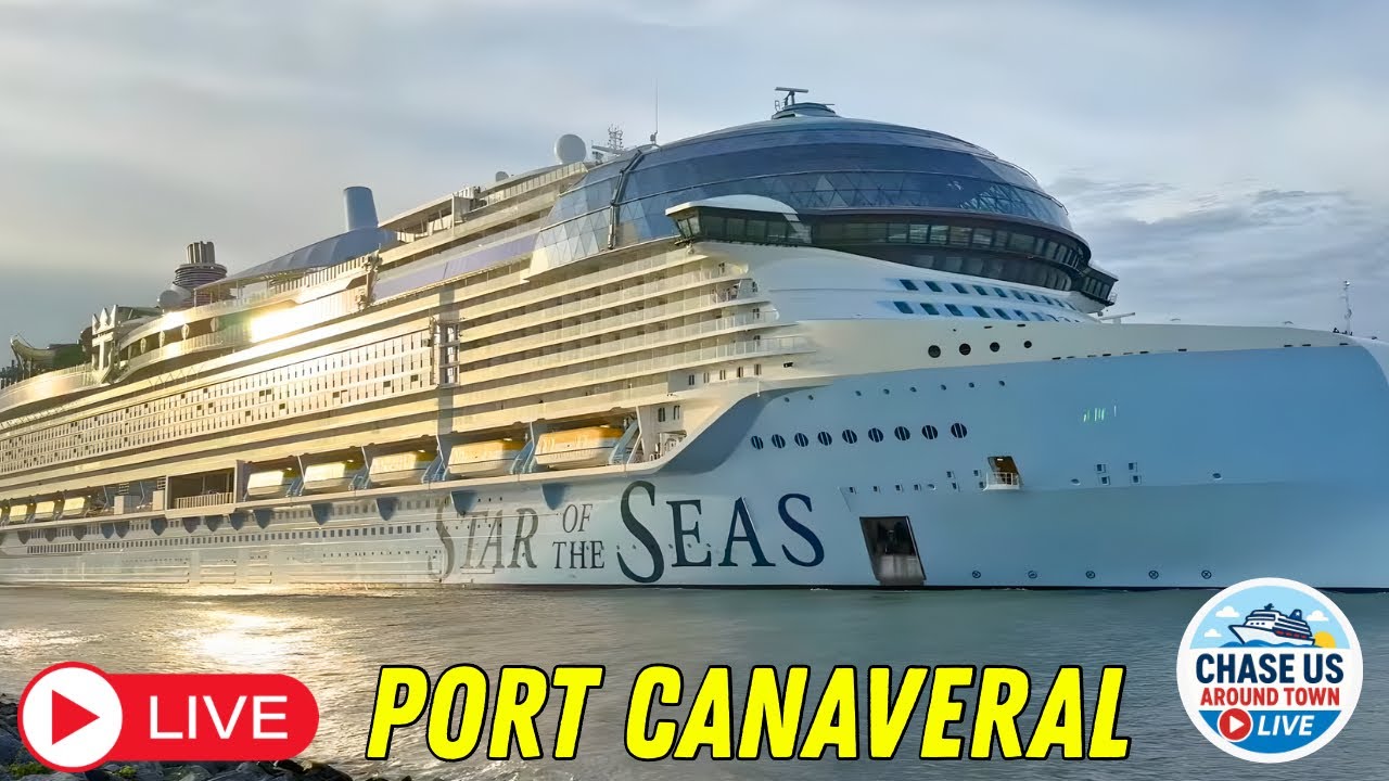 🔴LIVE: Watching the Cruise Ships Leaving Port Canaveral LIVE! (Feb. 15, 2026)