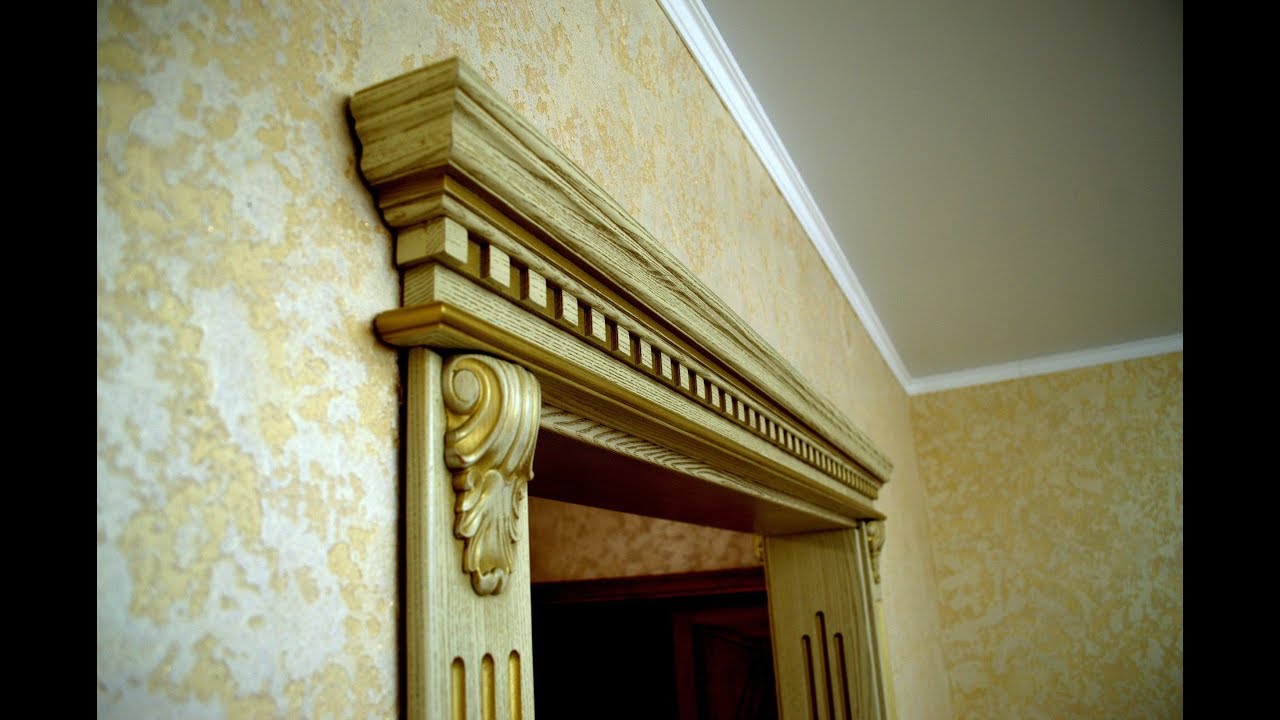 DIY- DOOR TRIM. Процесс изготовления дверного портала.