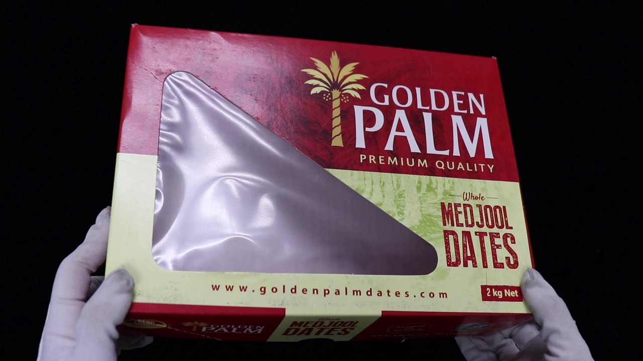 Dates Packaging Box with Lift off Lid