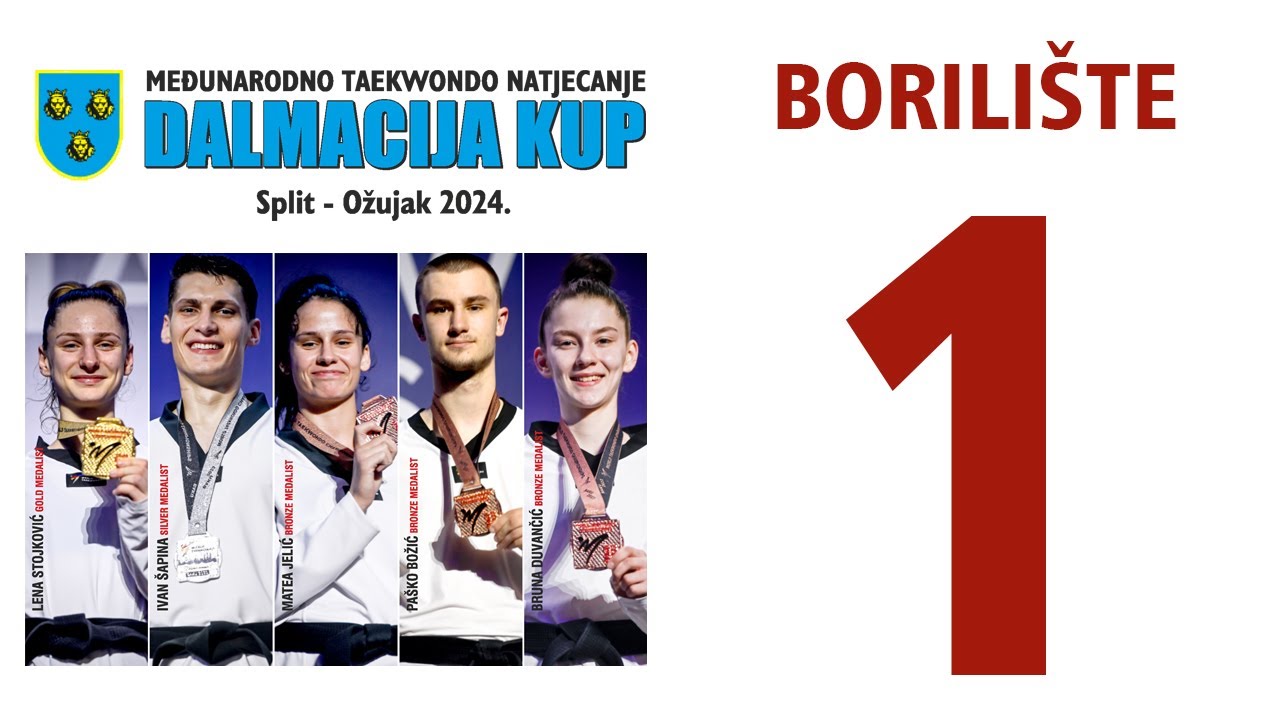 Dalmacija kup 2024– BORILIŠTE 1