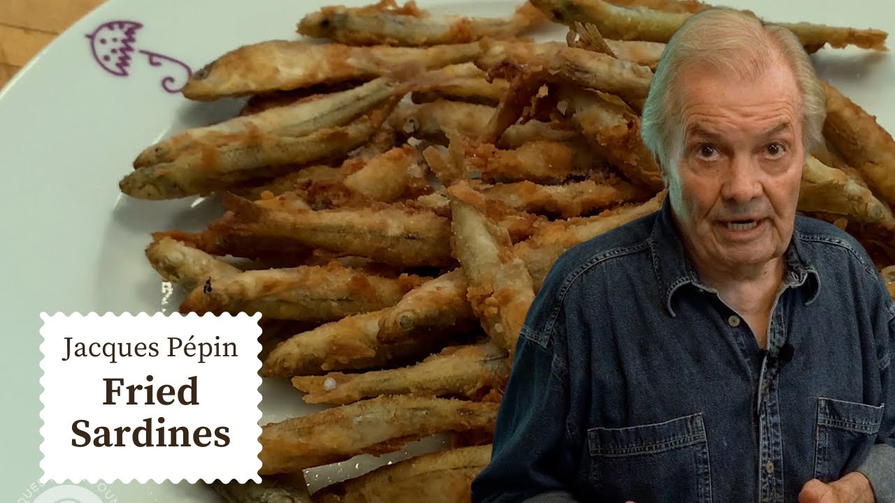 Try These Crispy Sardine Fries from Jacques Pépin | Cooking at Home | KQED