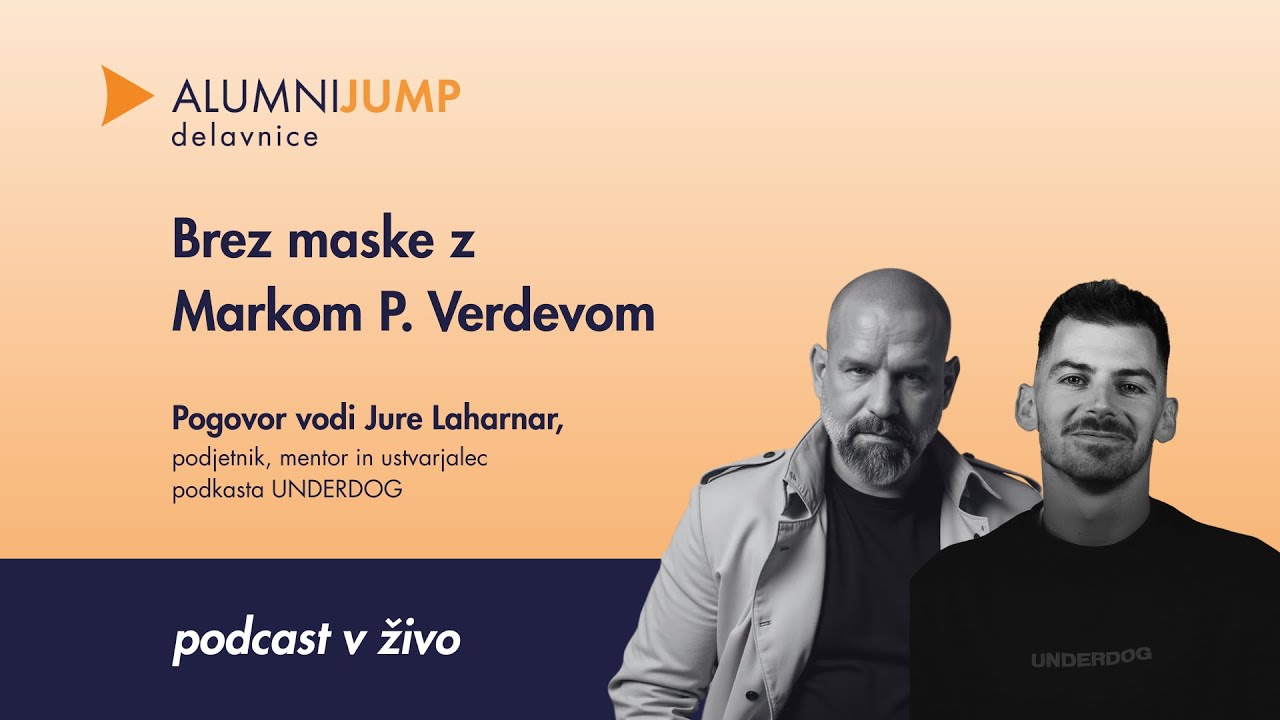 BONUS epizoda: Marko P. Verdev & Jure Laharnar | Brez maske
