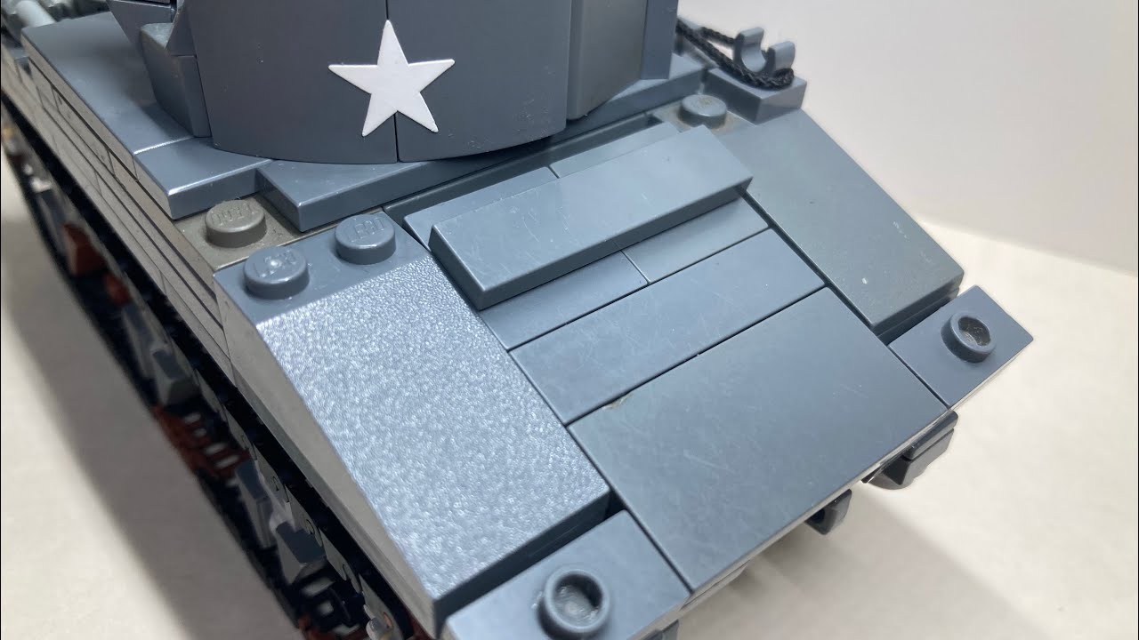 Lego M4 engine deck tutorial 
