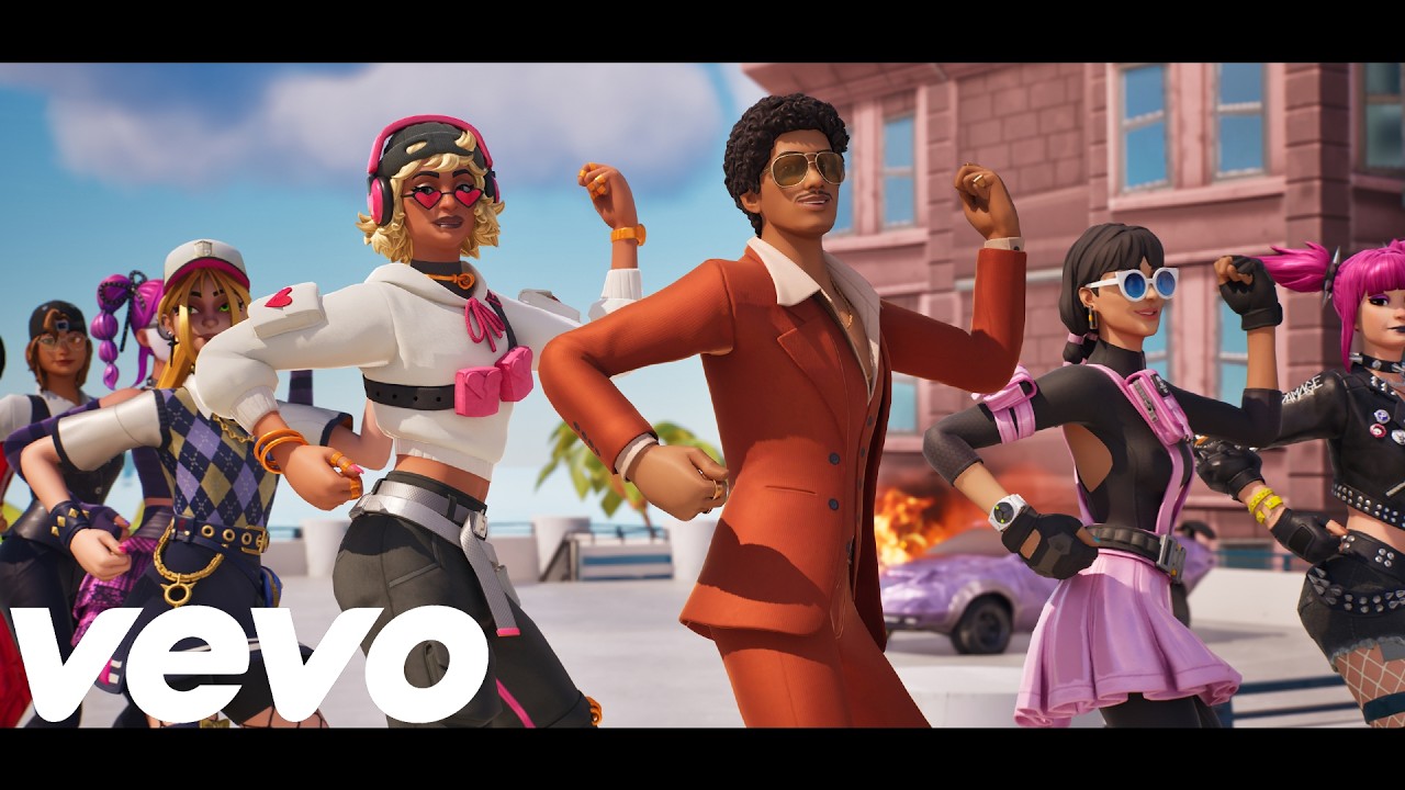 Fortnite - APT. (Official Fortnite Music Video) ROSÉ & Bruno Mars - APT.