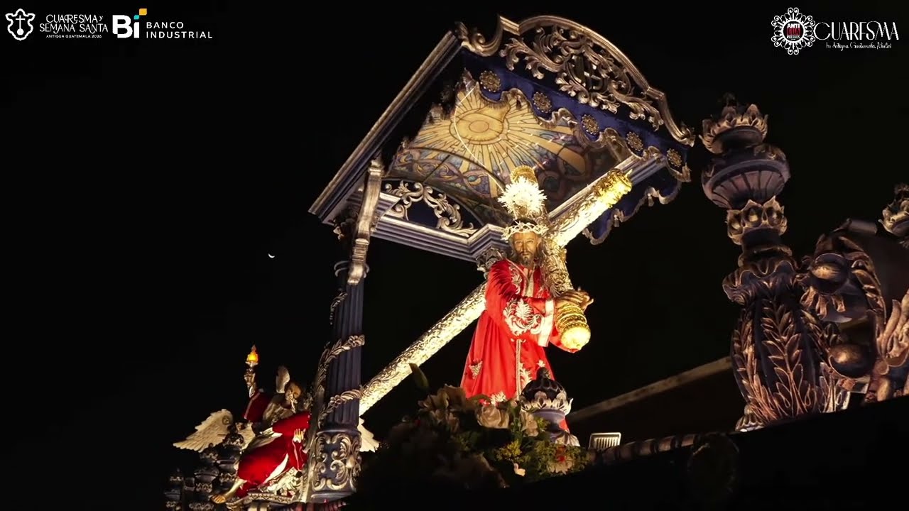¡En Vivo! Procesión de la Consagrada Imagen Jesús Nazareno de Santa Ana desde la Antigua Guatemala.