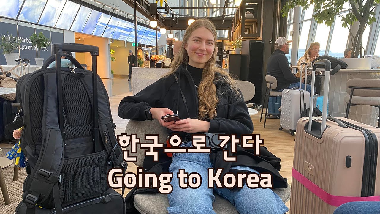 🇰🇷 Moving to Korea on a Working Holiday Visa! ✈️ Packing & Flying to Korea (Vlog 1)