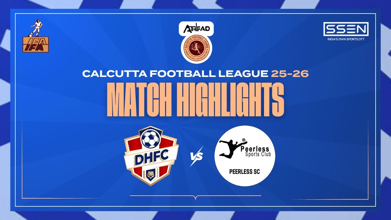 Diamond Harbour FC 1-1 Peerless SC | CFL 2025 Highlights | Calcutta Football League