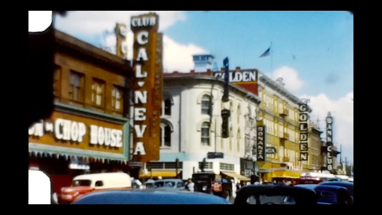 Reno, Tahoe, Virginia City, Carson City, 1951