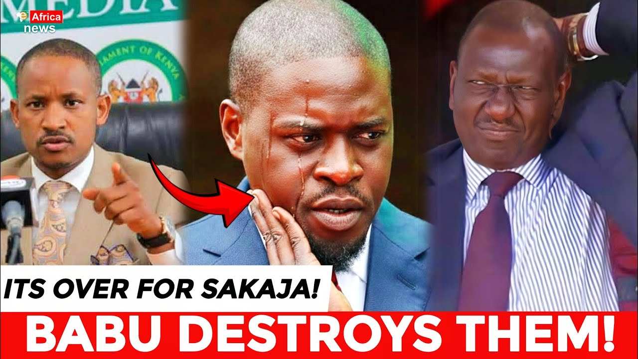 'Nairobi Is Finished!' Angry Babu Owino Exposes SAKAJA'S County Power Surrender to RUTO
