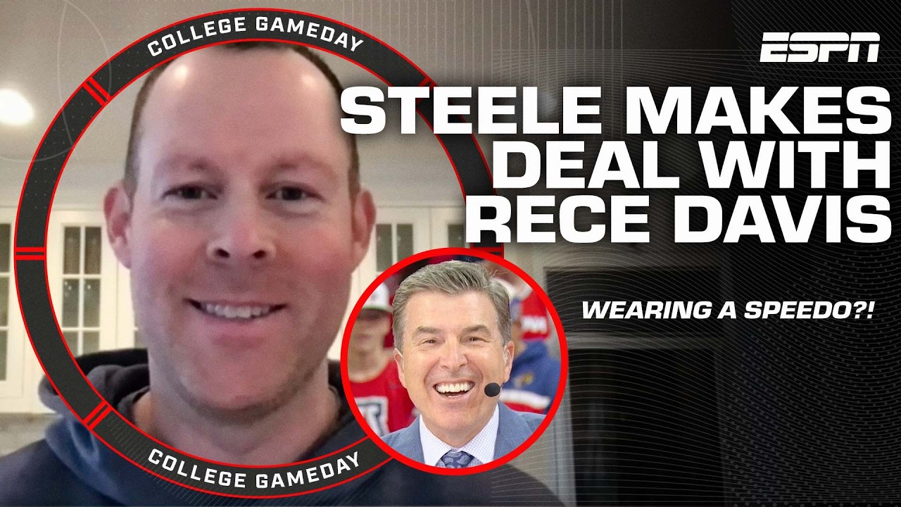 Travis Steele commits to THIS if Miami (OH) goes undefeated all season 👀 'Done!' | College GameDay