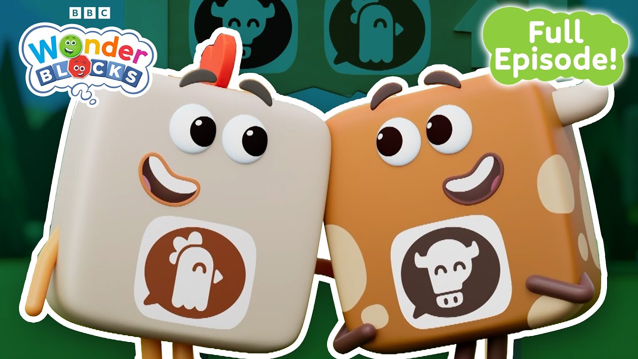 Mooving Up🐄⬆️ | E6 S1 | Coding For Kids - Cartoon | Wonderblocks