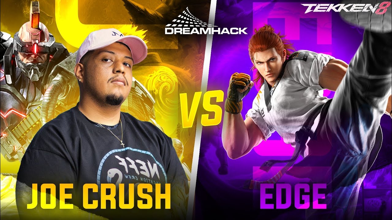 Joe Crush (Jack 8) VS EDGE (Hwoarang) - Pools - Dream Hack Sweden