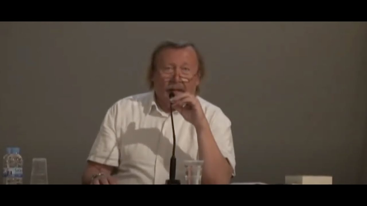 Peter Sloterdijk - The Living Space & Sphereology - Universitat de Girona, 2011