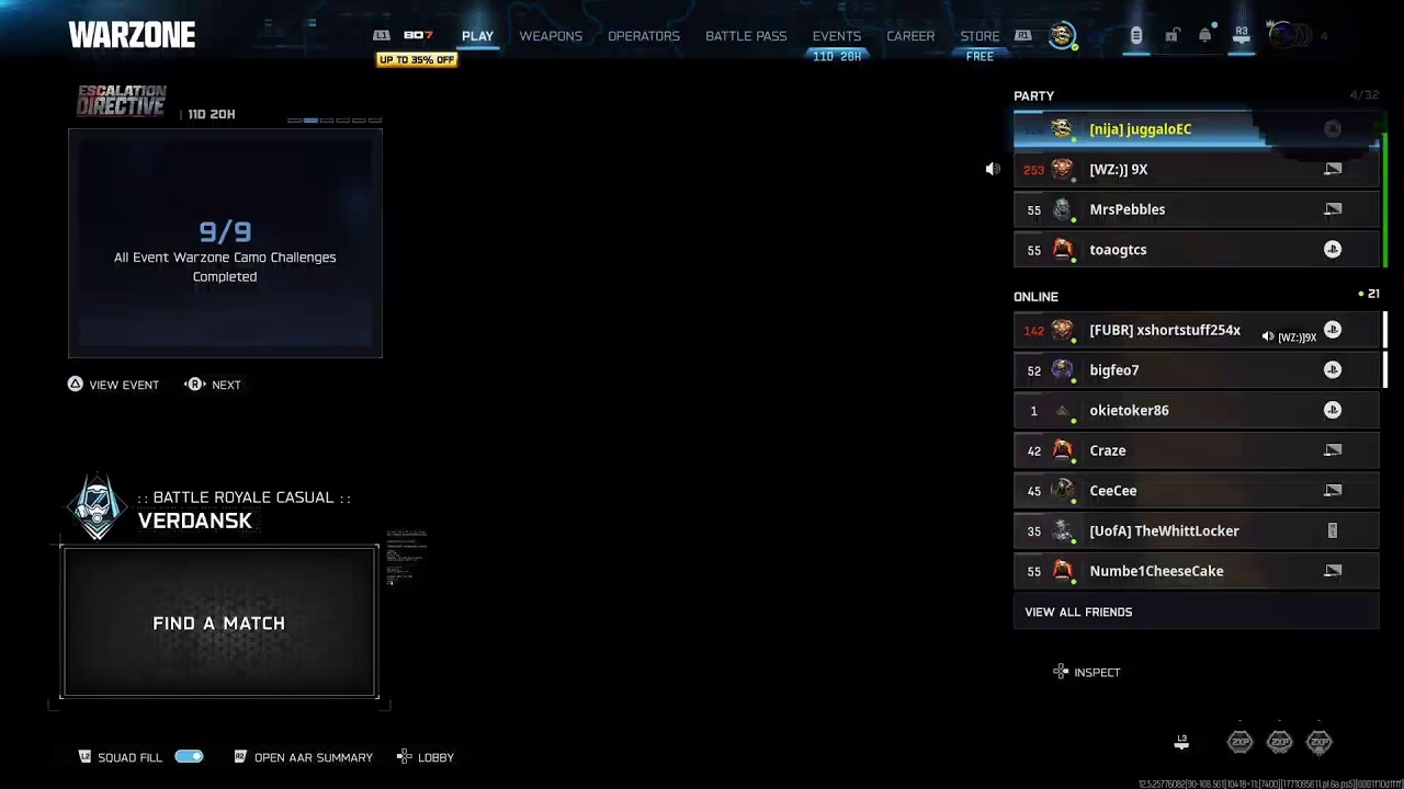 Call of duty Game play All modes