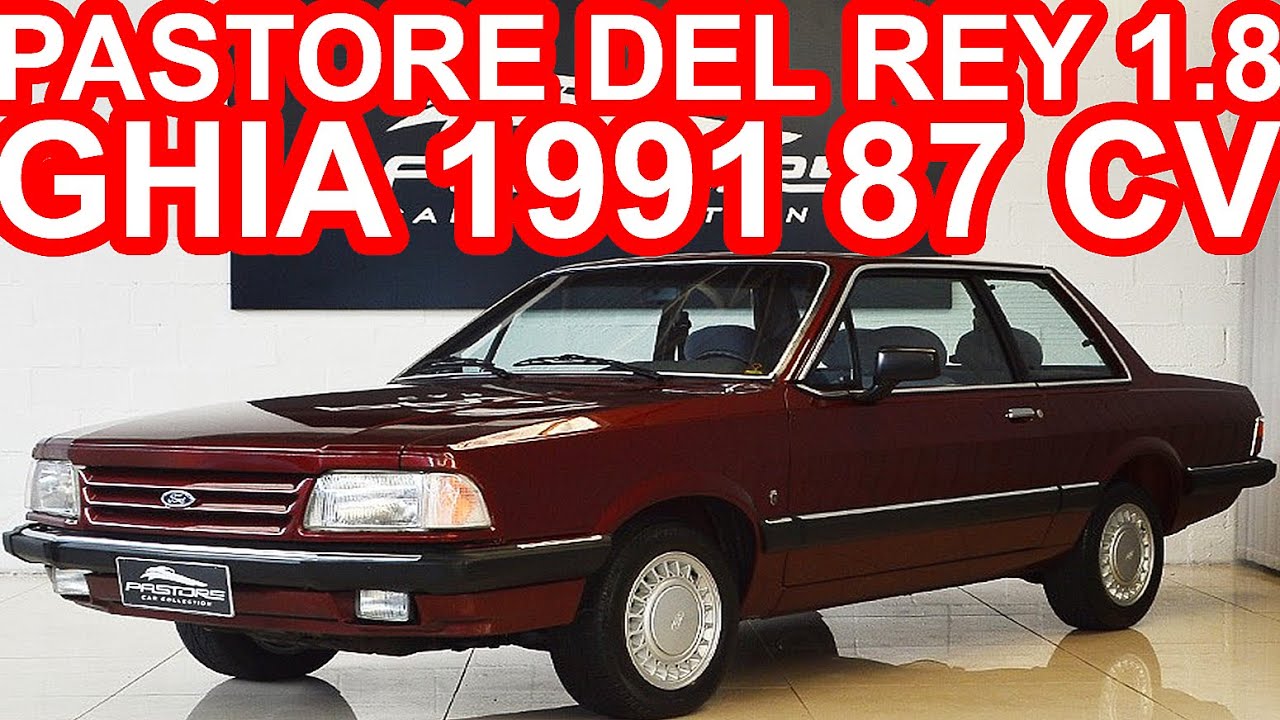 PASTORE Ford Del Rey 1.8 Ghia 1991 aro 14 MT5 FWD 1.8 87 cv 150 kmh 0-100 kmh 16,5 s #DelRey